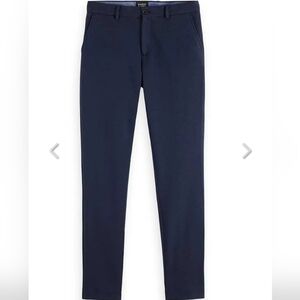 Scotch & Soda Mott Dark Navy Blue Chinos Size 29